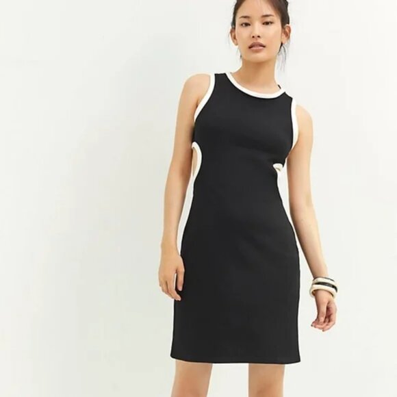 NWT Anthropologie Eva Franco Cutout Mini Dress size 2 - Picture 2 of 11